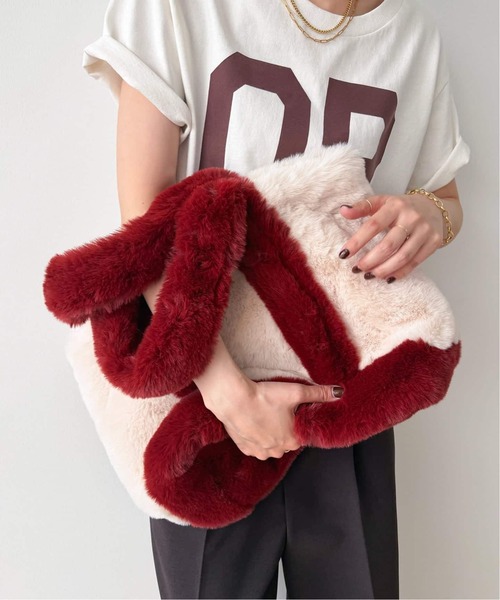 Spick & Span ECO FUR TOTE / エコファートート（トートバッグ 