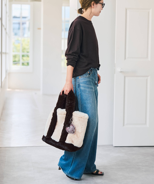 Spick & Span ECO FUR TOTE / エコファートート（トートバッグ