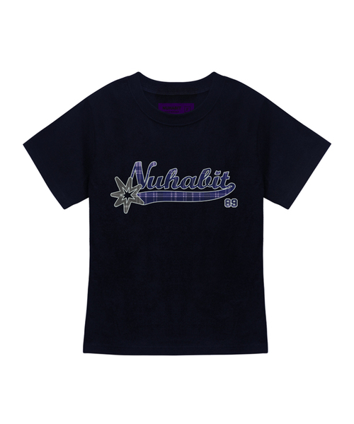 NUHABIT(ニューハビット)の「N/H STAR89 スリムフィット半袖 (GFS2-5NH1361)(Tシャツ/カットソー・メンズ・ホワイト/ブラック/ネイビー・FREE)」の3枚目の写真