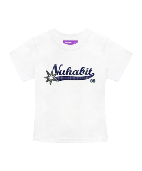 NUHABIT(ニューハビット)の「N/H STAR89 スリムフィット半袖 (GFS2-5NH1361)(Tシャツ/カットソー・メンズ・ホワイト/ブラック/ネイビー・FREE)」の2枚目の写真