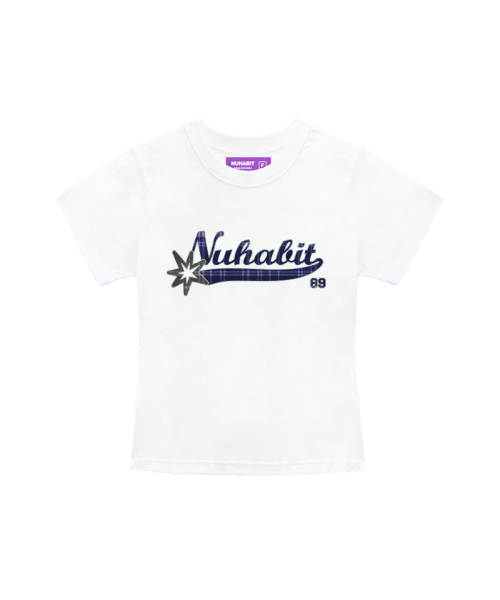 NUHABIT(ニューハビット)の「N/H STAR89 スリムフィット半袖 (GFS2-5NH1361)(Tシャツ/カットソー・メンズ・ホワイト/ブラック/ネイビー・FREE)」の4枚目の写真
