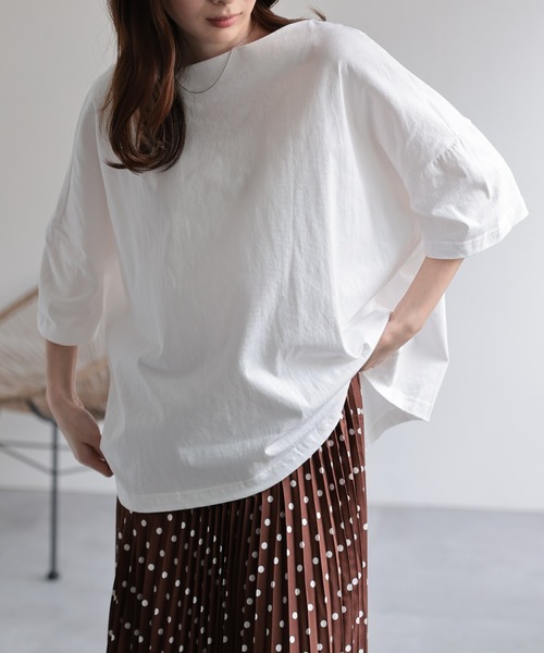 model：162cm 着用サイズ：F