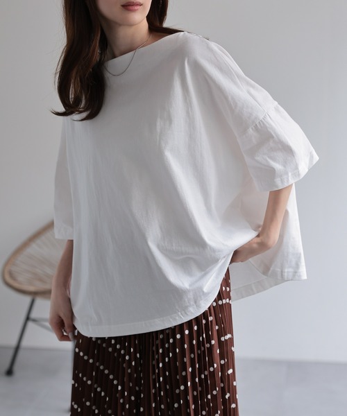 model：162cm 着用サイズ：F