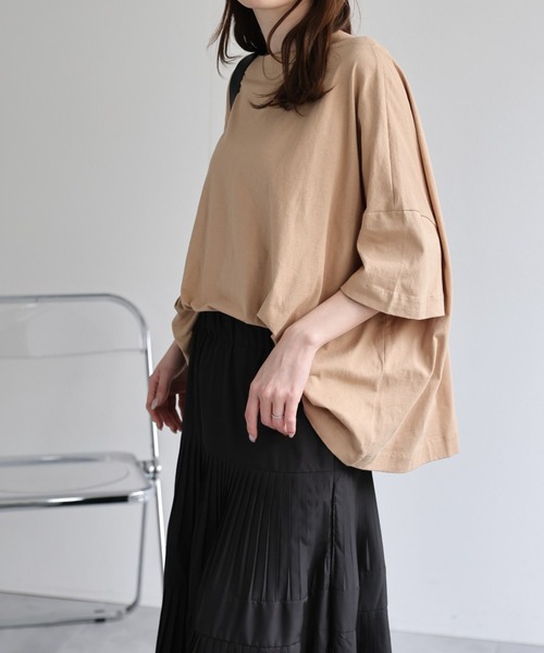 model：162cm 着用サイズ：F