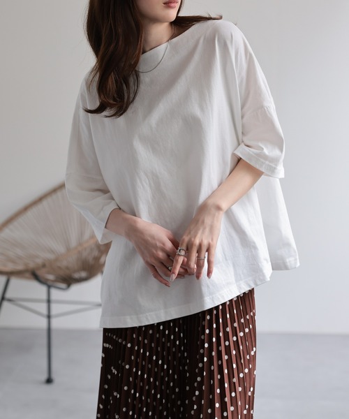 model：162cm 着用サイズ：F