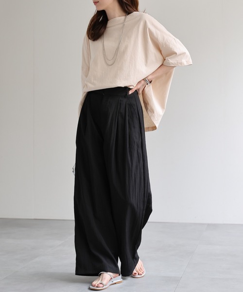 model：162cm 着用サイズ：F