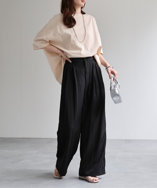 model：162cm 着用サイズ：F