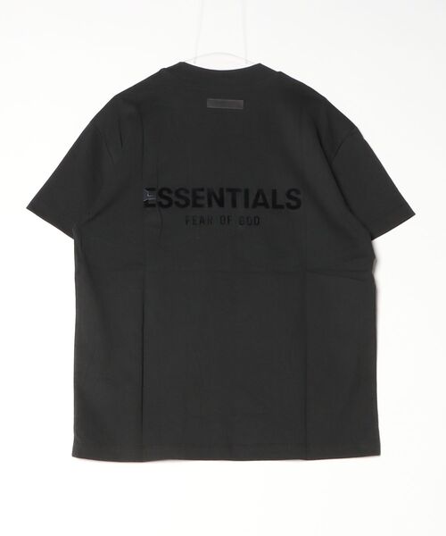 FOG ESSENTIALS(エフオージーエッセンシャルズ)の「【FOG ESSENTIALS】エッセンシャルズ FRONT BACK LOGO PRINT BOXY TEE SS ロゴ Tシャツ(Tシャツ/カットソー・メンズ・オートミール/ブラック/ホワイト系その他・MEDIUM/SMALL/X-LARGE/LARGE)」の4枚目の写真