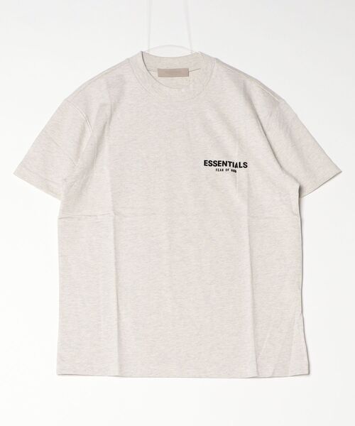 FOG ESSENTIALS(エフオージーエッセンシャルズ)の「【FOG ESSENTIALS】エッセンシャルズ FRONT BACK LOGO PRINT BOXY TEE SS ロゴ Tシャツ(Tシャツ/カットソー・メンズ・オートミール/ブラック/ホワイト系その他・MEDIUM/SMALL/X-LARGE/LARGE)」の5枚目の写真