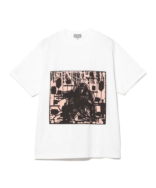 C.E(シーイー)の「C.E / FK ComIdenteFinal T(Tシャツ/カットソー・メンズ・ホワイト・MEDIUM/LARGE/X-LARGE/XX-LARGE)」の1枚目の写真