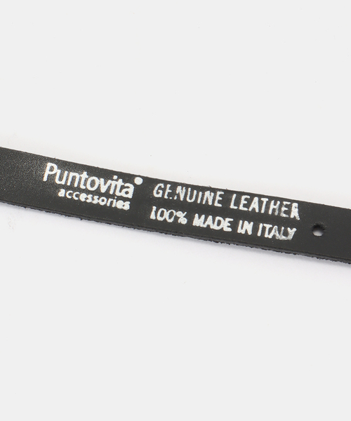 Deuxieme Classe(ドゥーズィエムクラス)の「【PUNTOVITA/プントヴィータ】CONCHO BELT BLACK(ベルト・レディース・ブラック・80)」の5枚目の写真