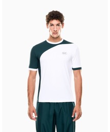EMPORIO ARMANI EA7 | 【エンポリオ アルマーニ EA7】Tennis Pro クルーネックTシャツ VENTUS7テクニカルファブリック(Tシャツ/カットソー)