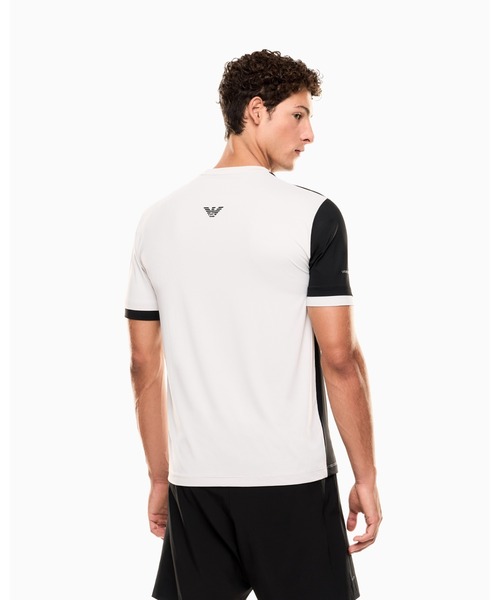 EMPORIO ARMANI EA7(エンポリオアルマーニイーエーセブン)の「【エンポリオ アルマーニ EA7】Tennis Pro クルーネックTシャツ VENTUS7テクニカルファブリック(Tシャツ/カットソー・メンズ・ブラック/ネイビー/グリーン/ライトグレー・MEDIUM/LARGE/XX-LARGE/SMALL)」の19枚目の写真