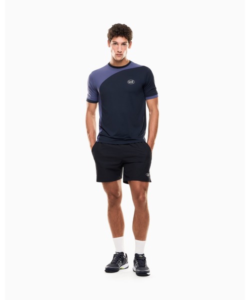 EMPORIO ARMANI EA7(エンポリオアルマーニイーエーセブン)の「【エンポリオ アルマーニ EA7】Tennis Pro クルーネックTシャツ VENTUS7テクニカルファブリック(Tシャツ/カットソー・メンズ・ブラック/ネイビー/グリーン/ライトグレー・MEDIUM/LARGE/XX-LARGE/SMALL)」の16枚目の写真
