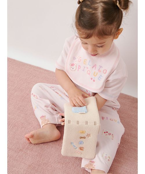 gelato pique(ジェラートピケ)の「【BABY】エアリーモコドローイングベア絵本(その他ベビー用品・キッズ・クリーム・F)」の13枚目の写真