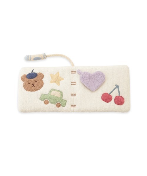 gelato pique(ジェラートピケ)の「【BABY】エアリーモコドローイングベア絵本(その他ベビー用品・キッズ・クリーム・F)」の7枚目の写真