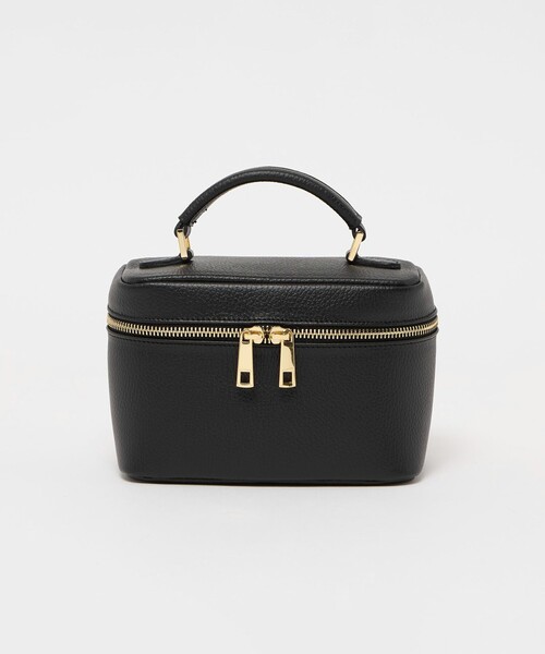 green label relaxing(グリーンレーベルリラクシング)の「<PRATO MADE IN ITALY> バニティバッグ(ショルダーバッグ・レディース・ベージュ/ブラック・FREE)」の8枚目の写真