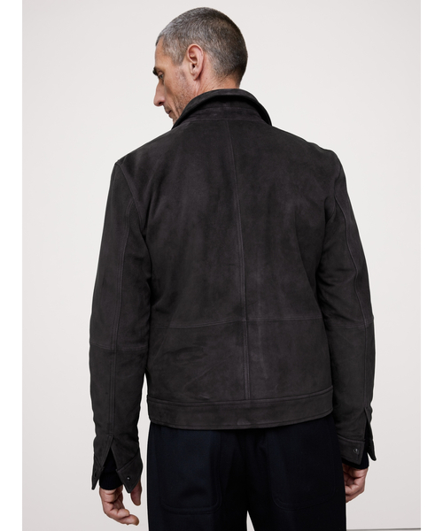 Banana Republic(バナナリパブリック)の「スエード トラッカージャケット(その他アウター・メンズ・ブラウン・S/M/L/XL)」の2枚目の写真