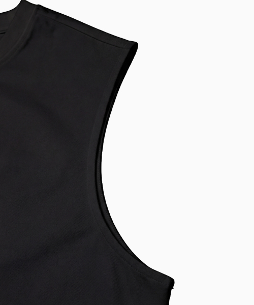 SAINTPAIN(セイントペイン)の「SPエアコットンフォーチュンスリーブレスブラック(Tシャツ/カットソー・レディース・その他・MEDIUM/LARGE)」の4枚目の写真