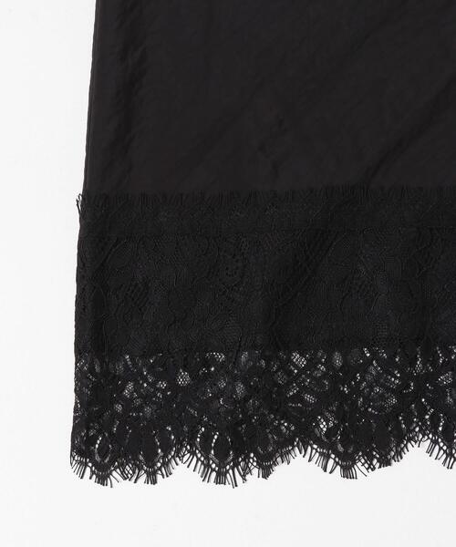 KBF(ケイビーエフ)の「レーストリムミディスカート(スカート・レディース・アイボリー/ブラック・ONE)」の20枚目の写真