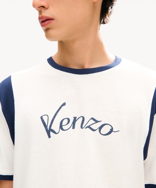 KENZO(ケンゾー)の「GOTS KENZO VARSITY CLASSIC T-SHIRT(Tシャツ/カットソー・メンズ・ホワイト系その他・X-SMALL/SMALL/MEDIUM/LARGE/X-LARGE)」の2枚目の写真