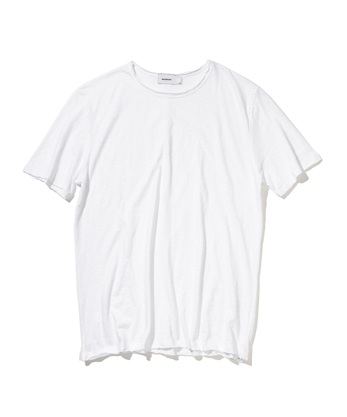 MASSNOUN(マスノウン)の「スラブカットディバイド半袖Tシャツ MSSTS001-WT(Tシャツ/カットソー・レディース・その他・MEDIUM/LARGE)」の2枚目の写真
