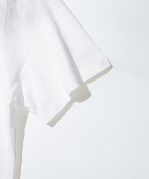 MASSNOUN(マスノウン)の「スラブカットディバイド半袖Tシャツ MSSTS001-WT(Tシャツ/カットソー・レディース・その他・MEDIUM/LARGE)」の4枚目の写真