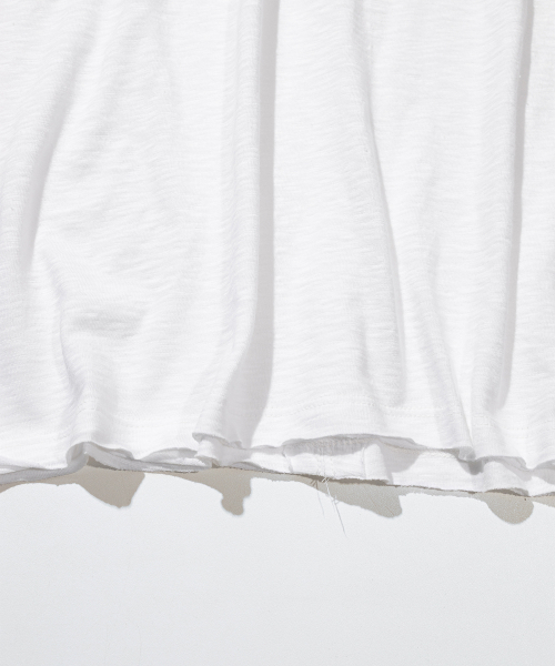 MASSNOUN(マスノウン)の「スラブカットディバイド半袖Tシャツ MSSTS001-WT(Tシャツ/カットソー・レディース・その他・MEDIUM/LARGE)」の5枚目の写真