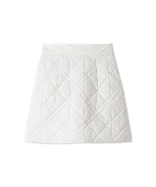 SNIDEL（スナイデル）の「【WARM/セットアップ対応】キルティングミニスカート（スカート・レディース・ホワイト/ライトブルー/ブラック・1/0）」の17枚目の写真