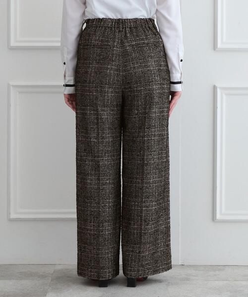 DRESSTERIOR(ドレステリア)の「【セットアップ可】ループグレンチェックワイドパンツ(その他パンツ・レディース・ブラック系1・38/36/34/40)」の17枚目の写真