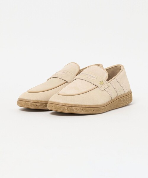 NICE WEATHER（ナイスウェザー）の「＜adidas Originals＞ハンドボールスペツィアルローファー WOMEN（ローファー・レディース・ベージュ・24.5cm/22.5cm/23.5cm/24cm/23cm/25cm）」の2枚目の写真