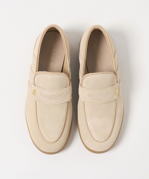 NICE WEATHER（ナイスウェザー）の「＜adidas Originals＞ハンドボールスペツィアルローファー WOMEN（ローファー・レディース・ベージュ・24.5cm/22.5cm/23.5cm/24cm/23cm/25cm）」の3枚目の写真