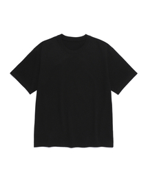 BLANKIT（ブランキット）の「ベーシックソフト無地クルーネックTシャツ（ブラック）（Tシャツ/カットソー）」