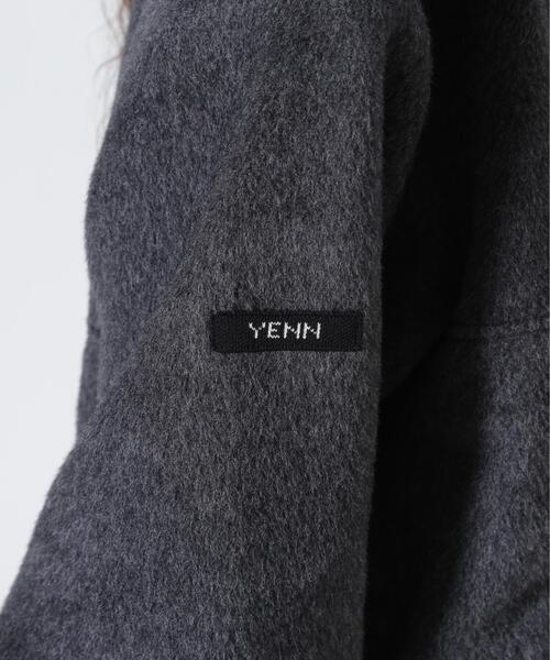 YENN(イエン)の「YENN(イエン)SHAGGY HALF ZIP JK(ブルゾン・レディース・チャコールグレー/ベージュ・F)」の18枚目の写真