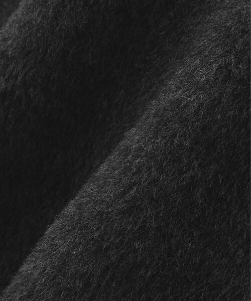 YENN(イエン)の「YENN(イエン)SHAGGY HALF ZIP JK(ブルゾン・レディース・チャコールグレー/ベージュ・F)」の6枚目の写真