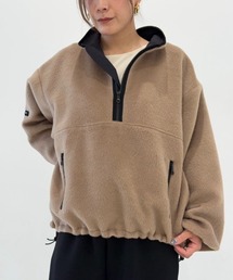 YENN（イエン）の「YENN（イエン）SHAGGY HALF ZIP JK（ブルゾン）」