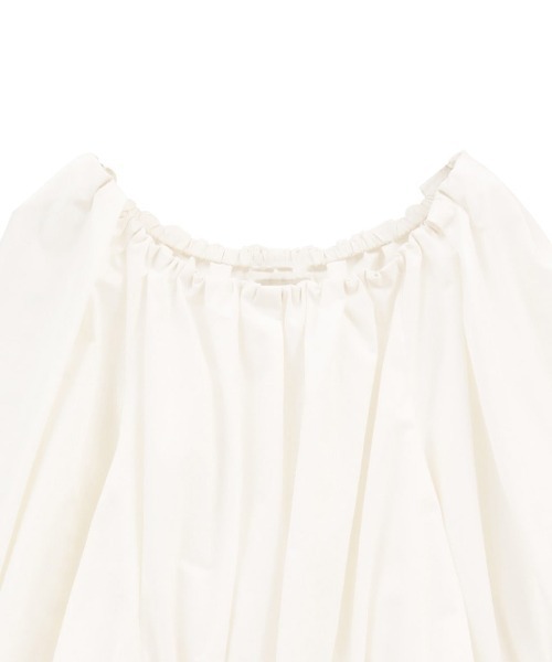 CLANE(クラネ)の「CLANE/クラネ/VOLUME SLEEVE CROPPED BLOUSE(Tシャツ/カットソー・レディース・ブラウン/その他18/ホワイト・1)」の17枚目の写真