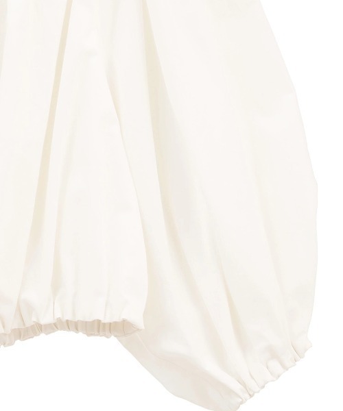 CLANE(クラネ)の「CLANE/クラネ/VOLUME SLEEVE CROPPED BLOUSE(Tシャツ/カットソー・レディース・ブラウン/その他18/ホワイト・1)」の18枚目の写真