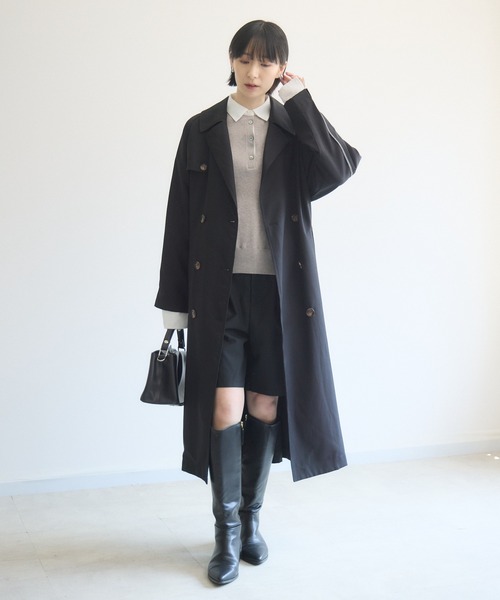 Paradise Picnic(パラダイスピクニック)の「cloche シャツレイヤード風ニット(ニット/セーター・レディース・ベージュ/ブラック/ブラウン・FREE)」の14枚目の写真