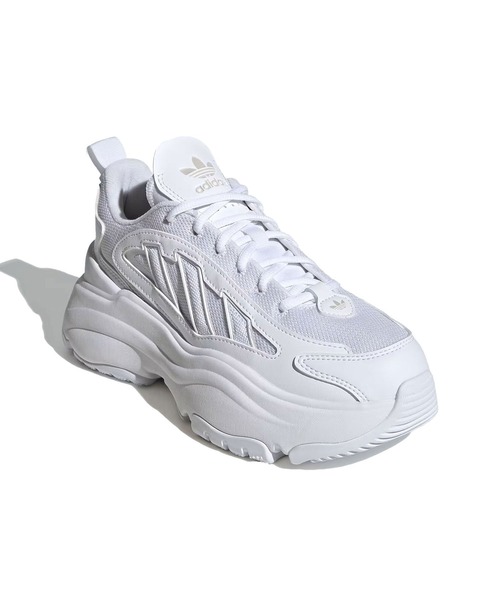 adidas(アディダス)の「ADIDAS OZGAIA W(スニーカー・レディース・ホワイト/ブラック・23cm/24cm/25cm)」の9枚目の写真