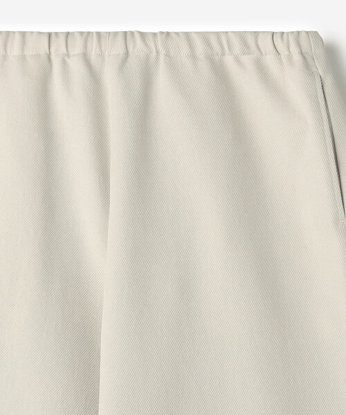 Bshop(ビショップ)の「DANTON | カルゼ イージーショーツ WOMEN(その他パンツ・レディース・グレイッシュベージュ/ブラック・36)」の5枚目の写真