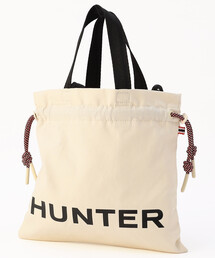 HUNTER（ハンター）の「HUNTER/ハンター 限定展開 EASY CANVAS DRAWSTRING MINI TOTE トートバッグ（トートバッグ）」