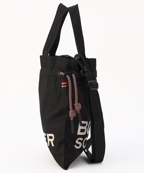 HUNTER(ハンター)の「HUNTER/ハンター 限定展開 EASY CANVAS DRAWSTRING MINI TOTE トートバッグ(トートバッグ・メンズ・ブラック/ホワイト・ONE SIZE)」の3枚目の写真