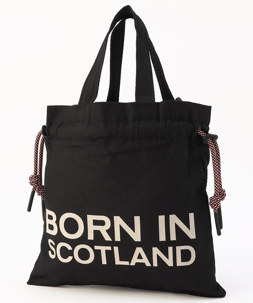 HUNTER(ハンター)の「HUNTER/ハンター 限定展開 EASY CANVAS DRAWSTRING MINI TOTE トートバッグ(トートバッグ・メンズ・ブラック/ホワイト・ONE SIZE)」の4枚目の写真