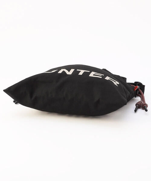 HUNTER(ハンター)の「HUNTER/ハンター 限定展開 EASY CANVAS DRAWSTRING MINI TOTE トートバッグ(トートバッグ・メンズ・ブラック/ホワイト・ONE SIZE)」の5枚目の写真