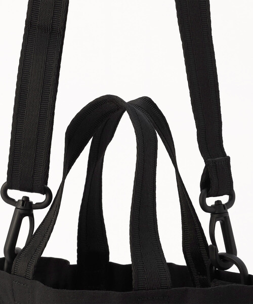 HUNTER(ハンター)の「HUNTER/ハンター 限定展開 EASY CANVAS DRAWSTRING MINI TOTE トートバッグ(トートバッグ・メンズ・ブラック/ホワイト・ONE SIZE)」の6枚目の写真