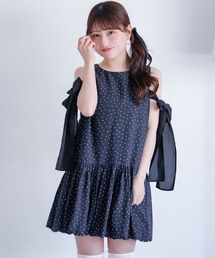 Shoulder Ribbon Balloon One-Piece
