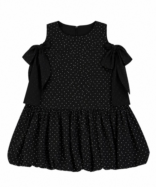 umm.clair（ウムクレール）の「Shoulder Ribbon Balloon One-Piece（ワンピース・レディース・ブラック×ホワイト/ホワイト×ブラック/ホワイト・FREE）」の15枚目の写真