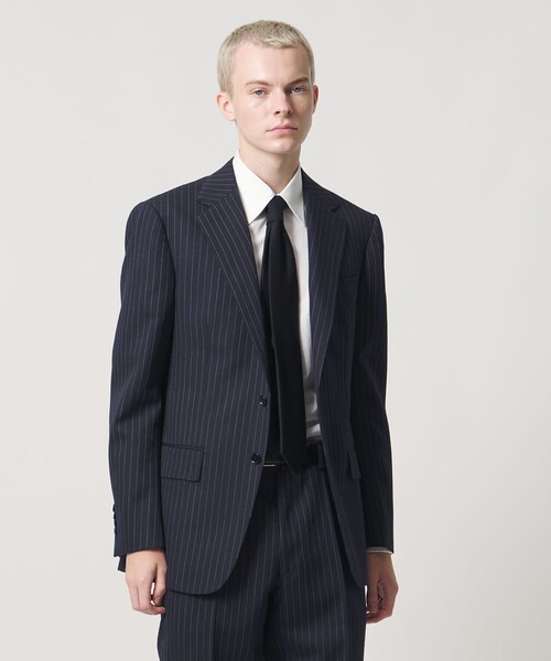 UNITED ARROWS & SONS(ユナイテッドアローズアンドサンズ)の「<UNITED ARROWS & SONS by MASATAKA HATTORI> REGULAR S 2B/ジャケット(テーラードジャケット・メンズ・ブラック/ネイビー・46/44/52/50/48)」の1枚目の写真