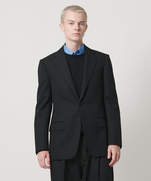 UNITED ARROWS & SONS(ユナイテッドアローズアンドサンズ)の「<UNITED ARROWS & SONS by MASATAKA HATTORI> REGULAR S 2B/ジャケット(テーラードジャケット・メンズ・ブラック/ネイビー・46/44/52/50/48)」の2枚目の写真